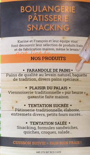 Relais des 3 Pommes — carte page 3