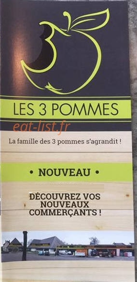 Relais des 3 Pommes — carte page 1
