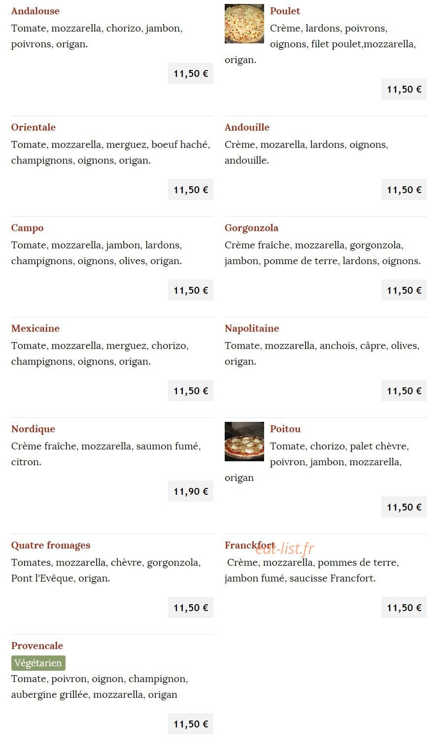 L' Arc — carte page 5