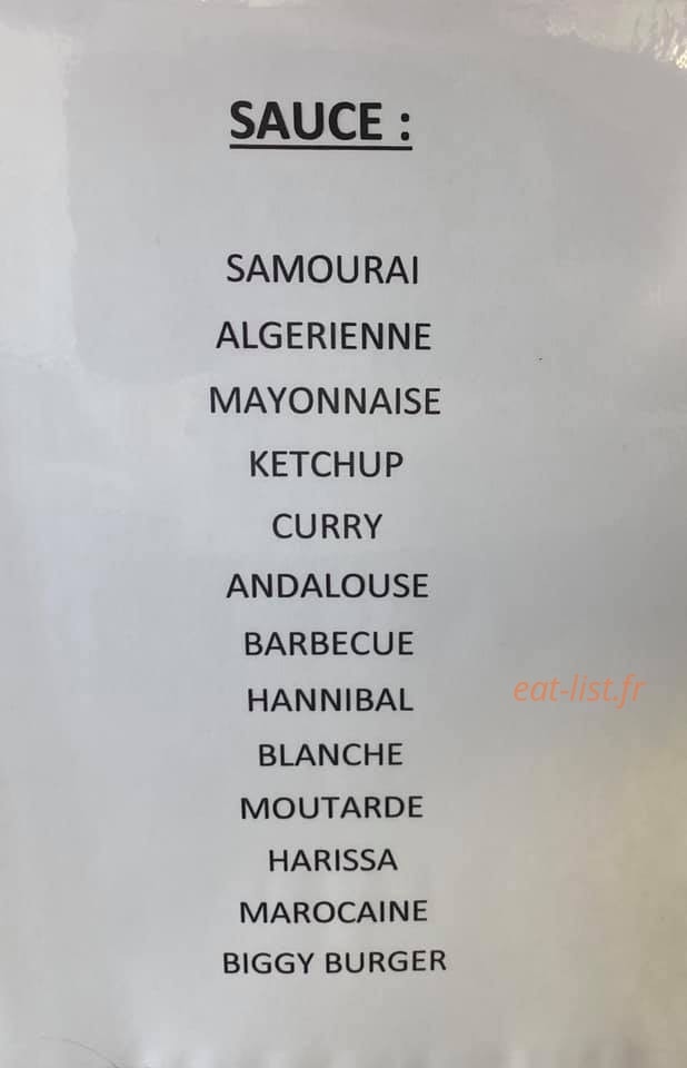 Bossfor Kebab — carte page 2