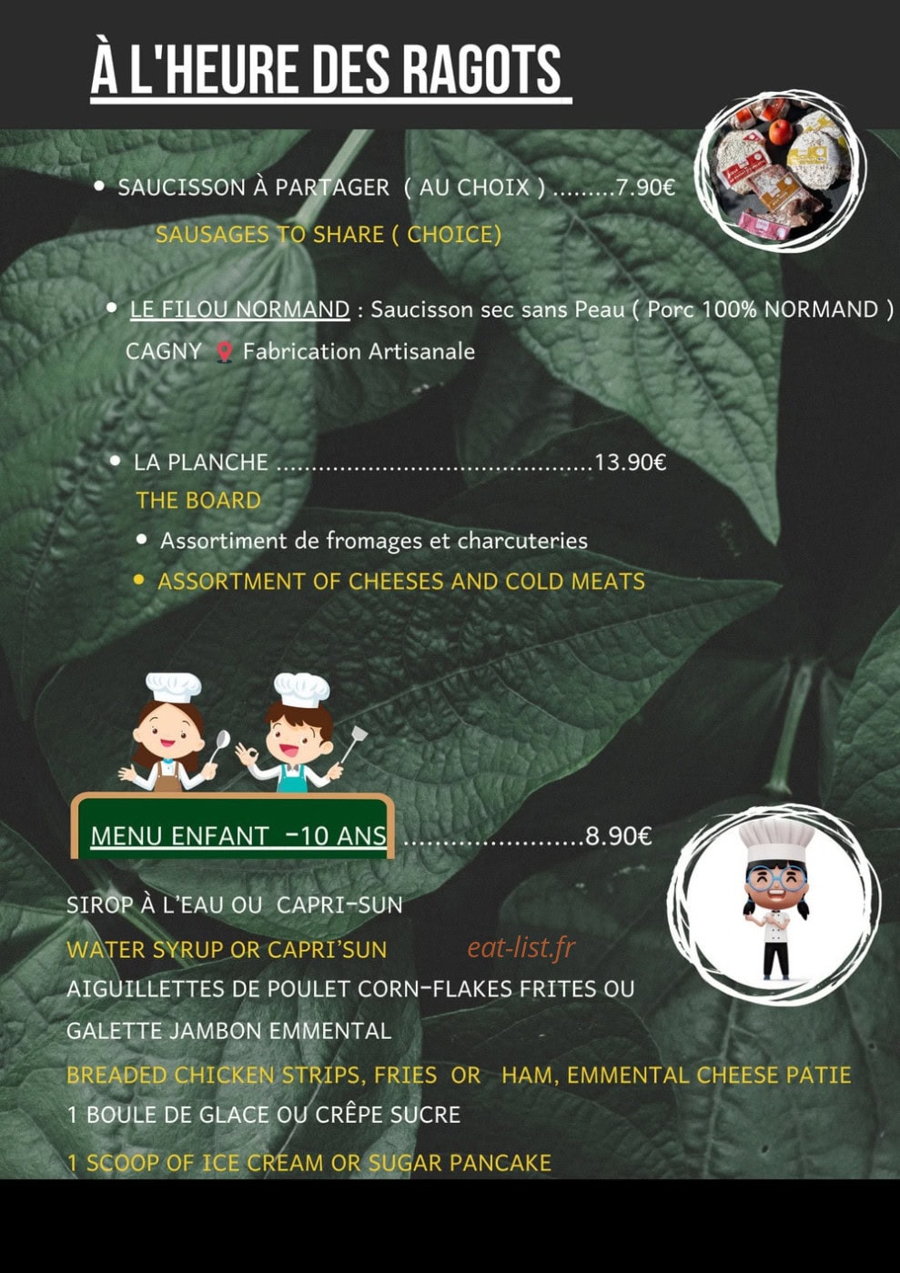 L'Aristide — carte page 4