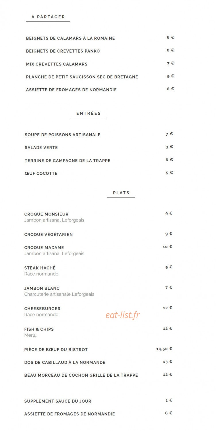 Les flots bleus — carte page 1