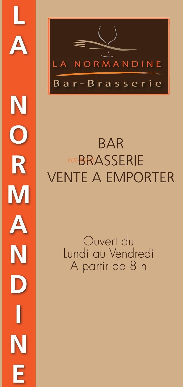 La Normandine — carte page 1