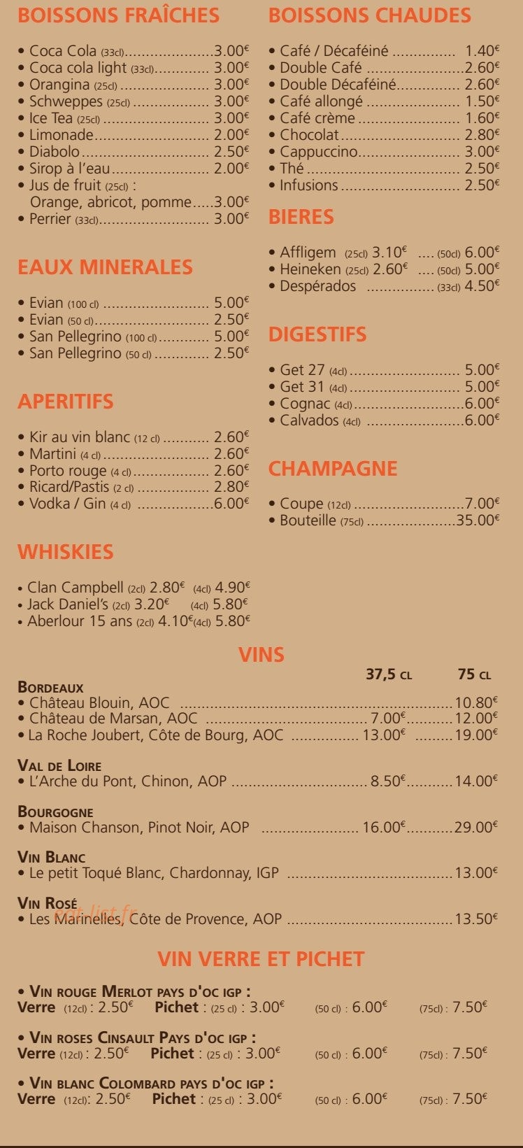 La Normandine — carte page 5