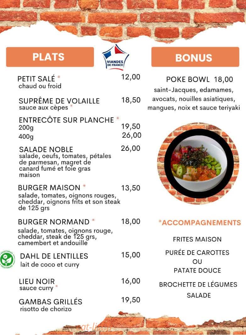 Le Lazzaro — carte page 2