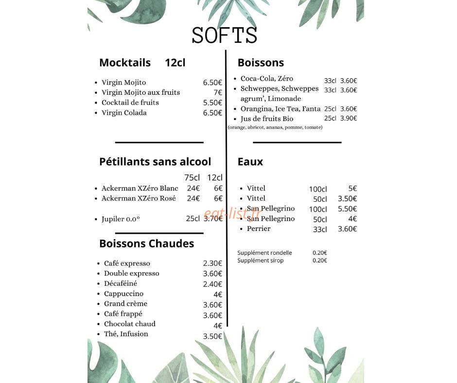 L'Authentique — carte page 4