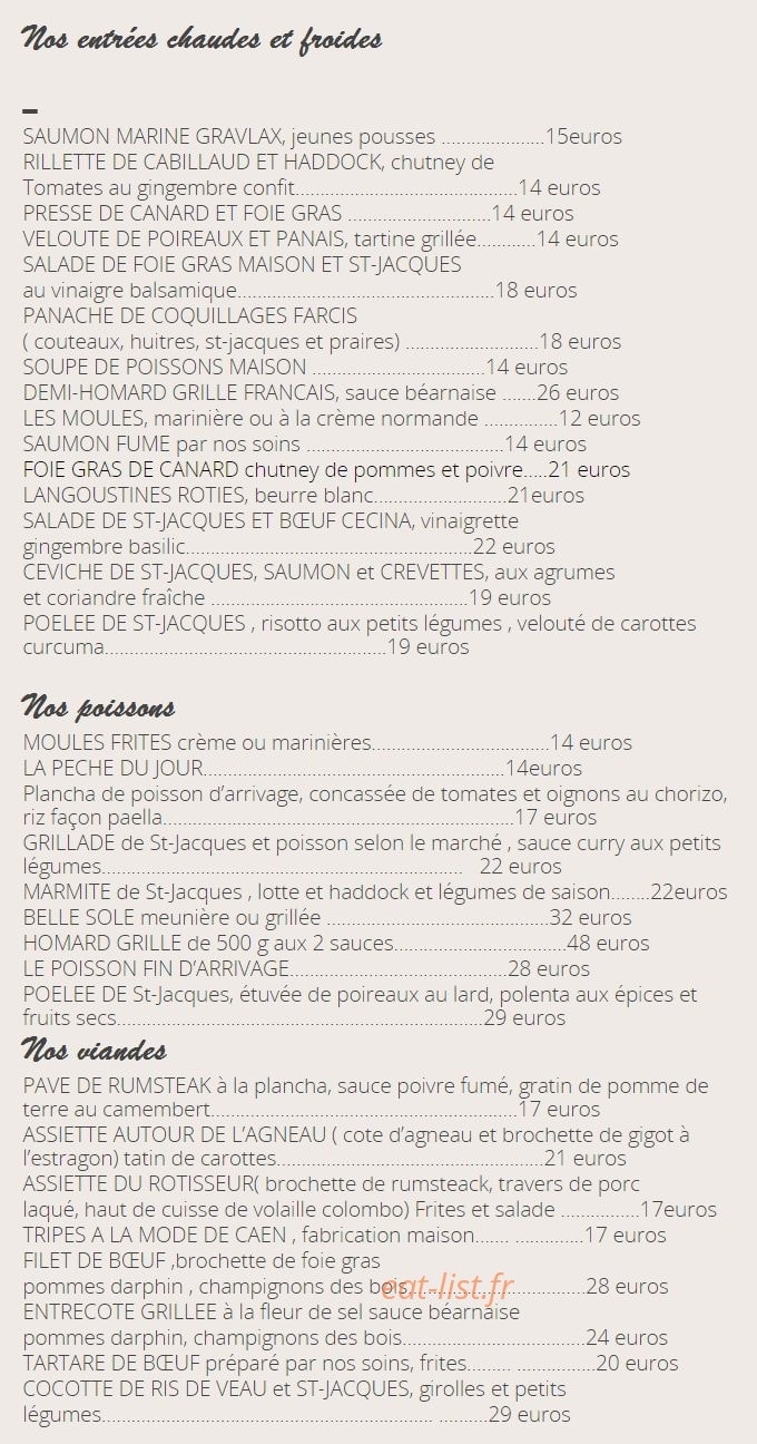 La crémaillère — carte page 7