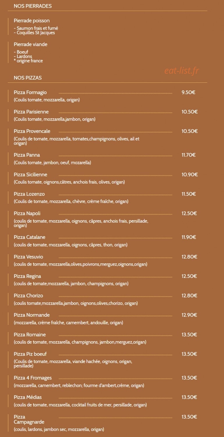 La grignotte — carte page 3