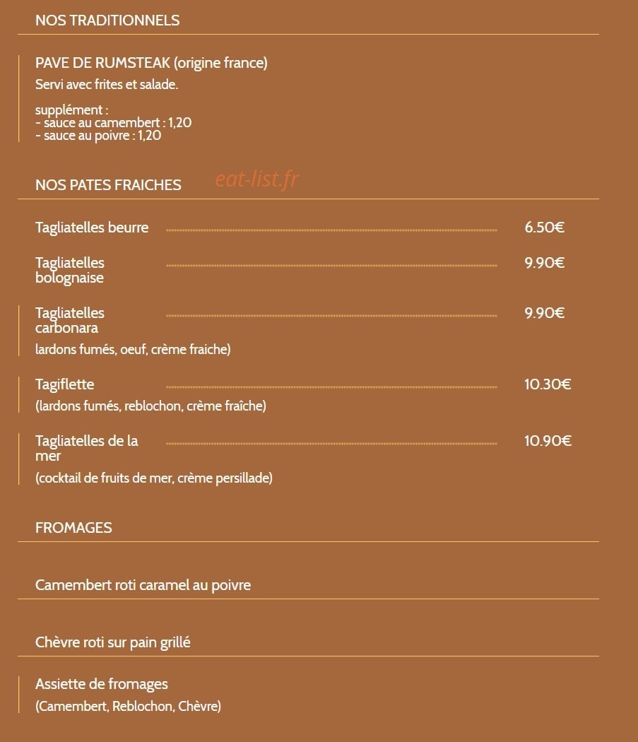 La grignotte — carte page 6