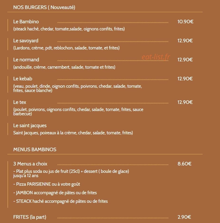 La grignotte — carte page 2