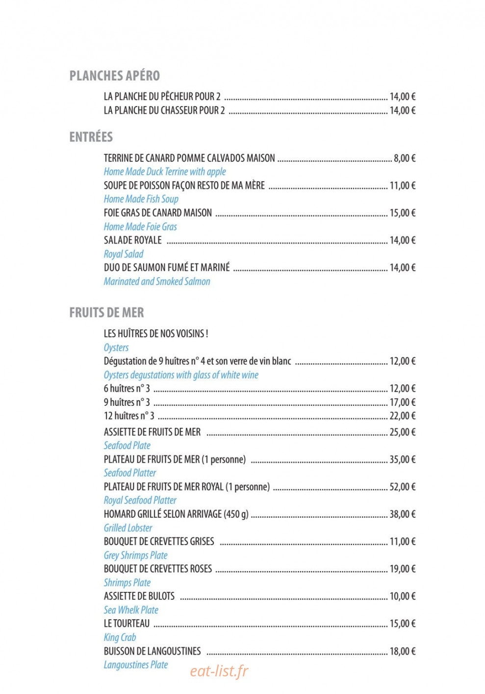 La maison bleue — carte page 2