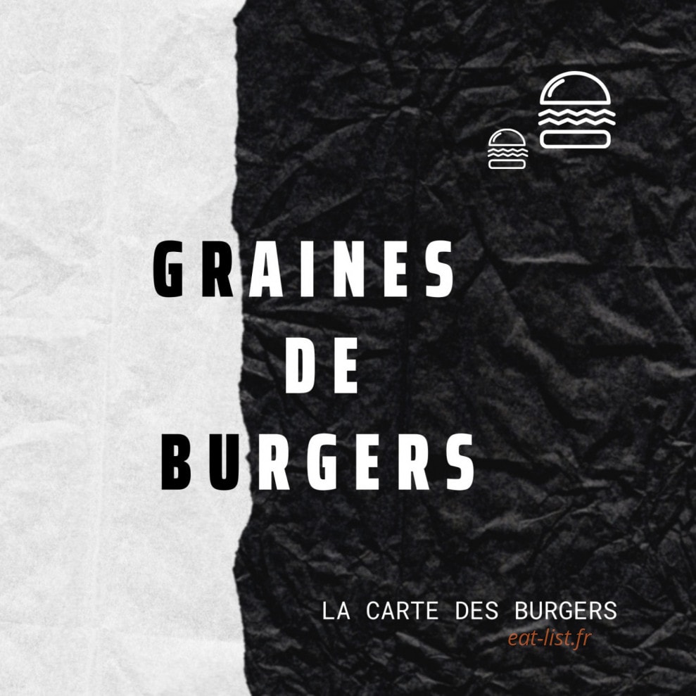 Graines de Burgers — carte page 1