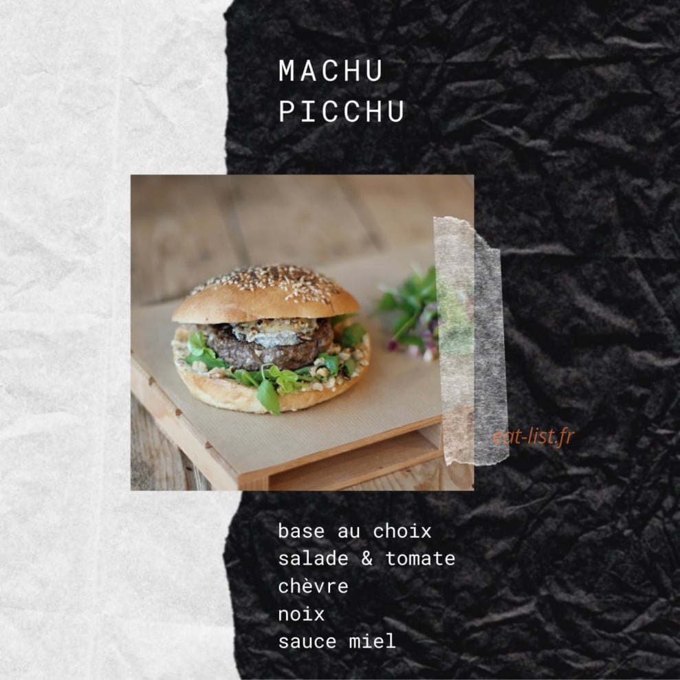 Graines de Burgers — carte page 2