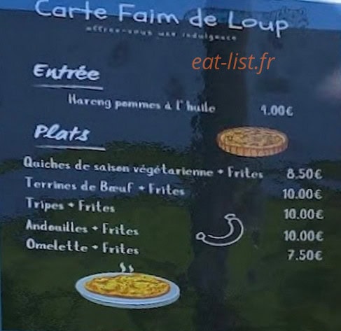 La Bar'atte — carte page 1