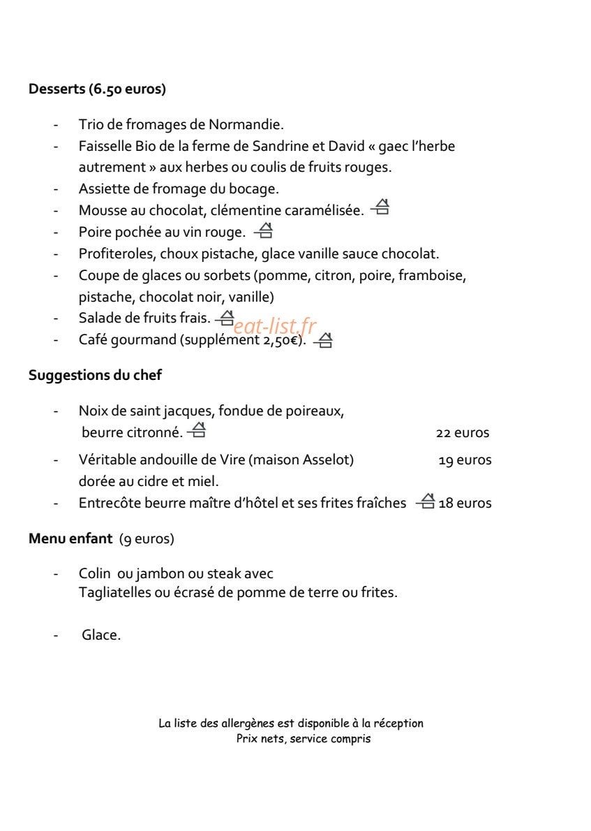 La Table Viroise — carte page 2