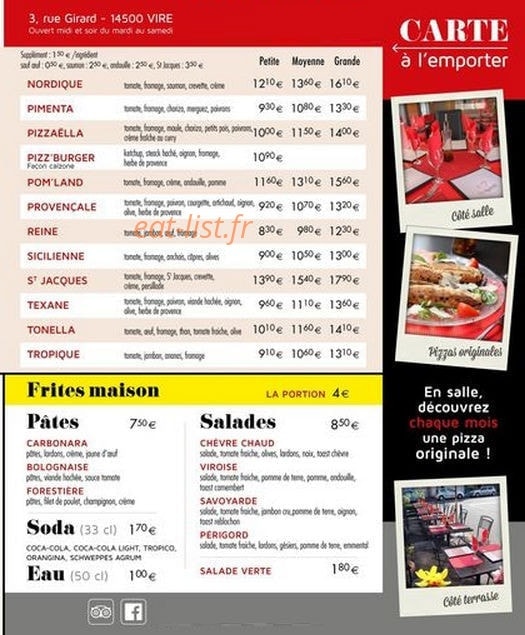 Le Rafelli — carte page 3