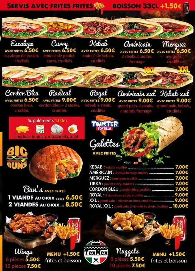 Le regal — carte page 5