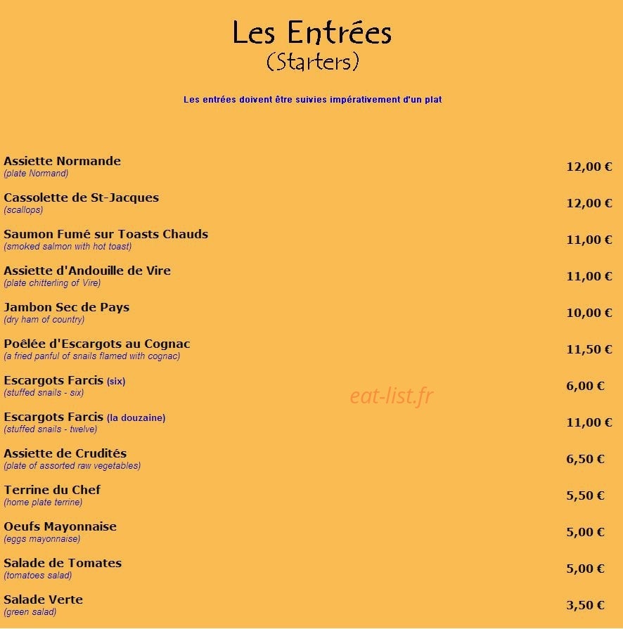 Le Robbery — carte page 1