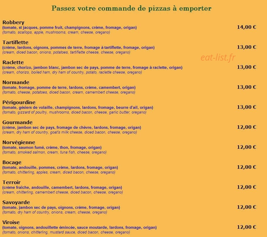 Le Robbery — carte page 17