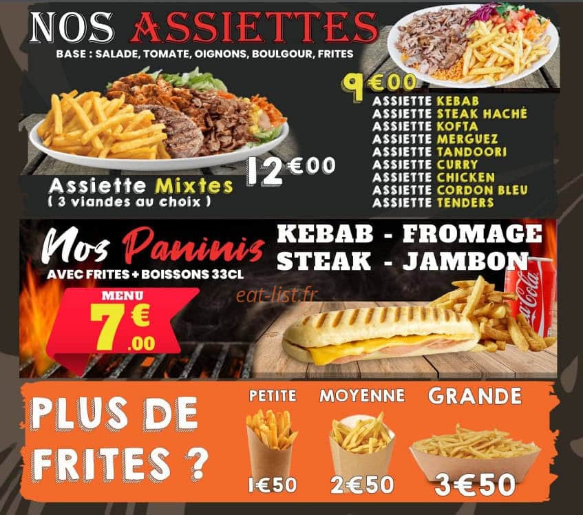 O Délice Tacos &kebab — carte page 2