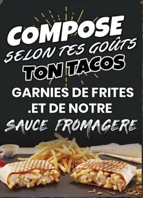 O Délice Tacos &kebab — carte page 6