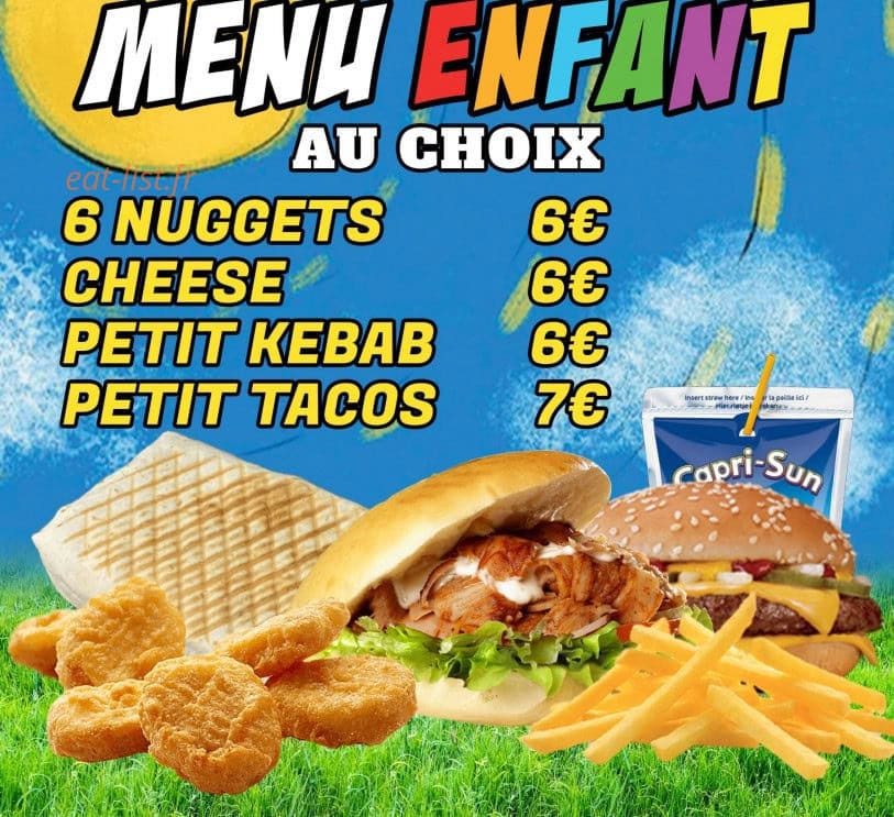 O Délice Tacos &kebab — carte page 3