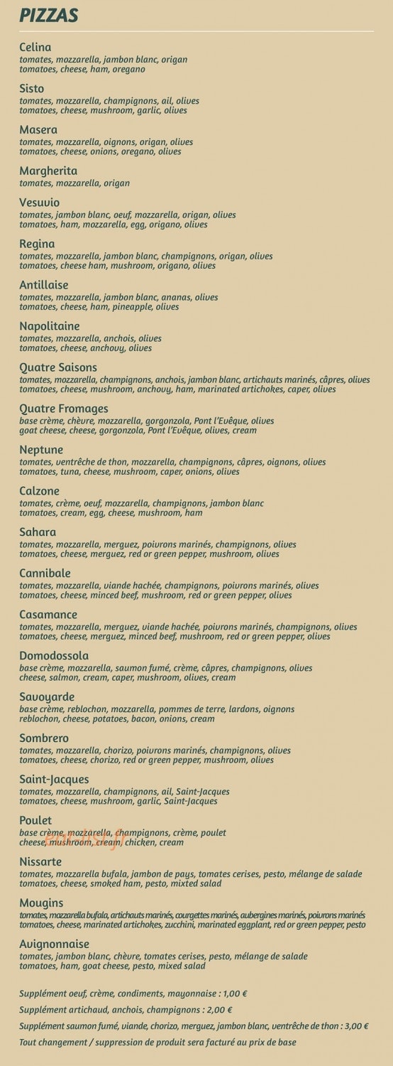 L'Arbre à Pin — carte page 7