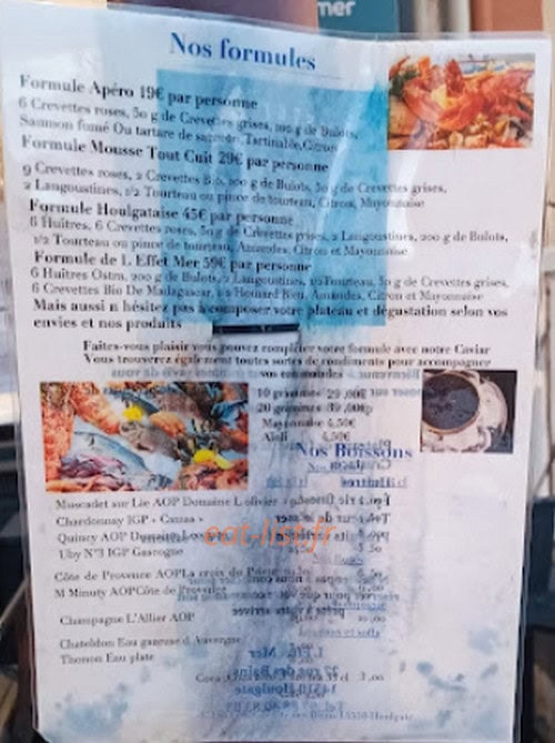 L Effet Mer — carte page 1