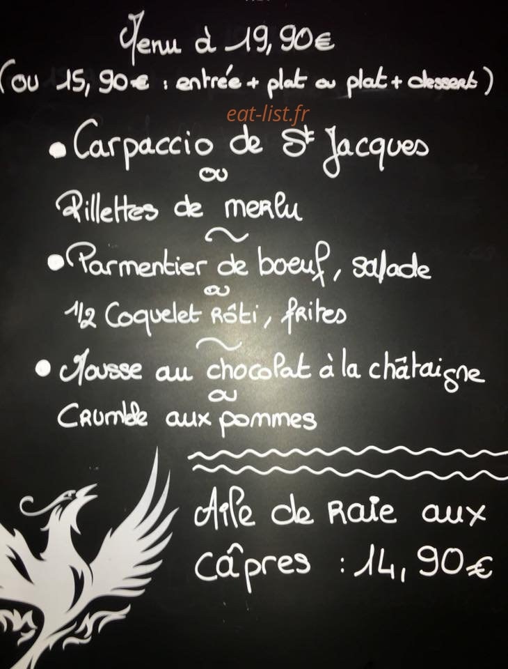La terrasse — carte page 1