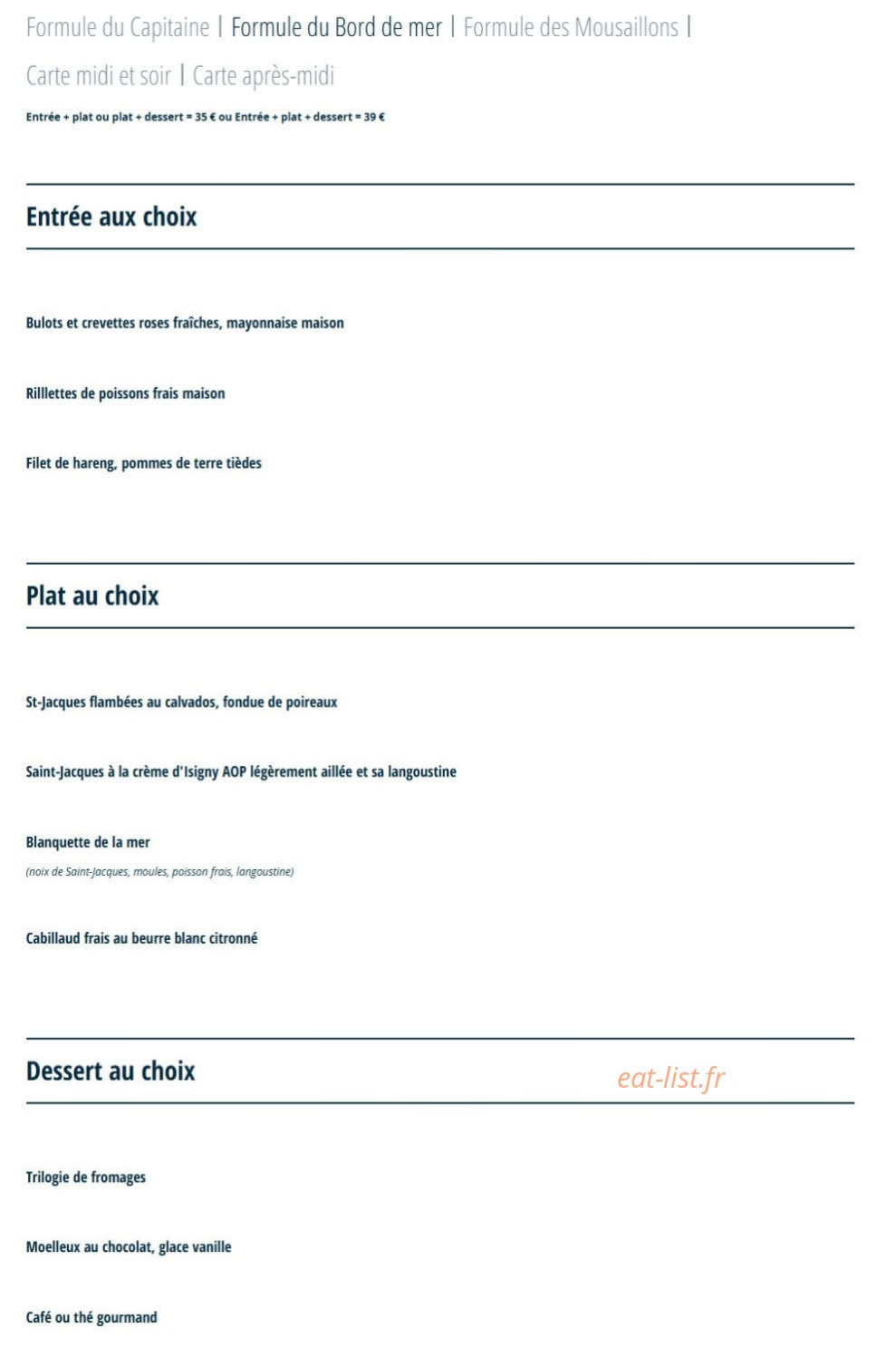 L'équipage — carte page 2