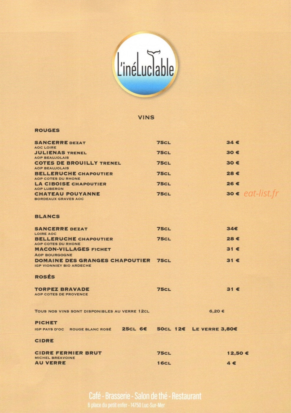 L'inéLucTable — carte page 3