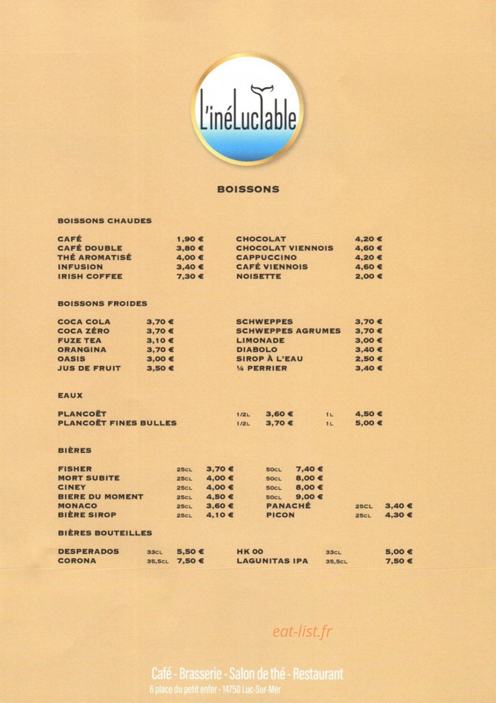 L'inéLucTable — carte page 4