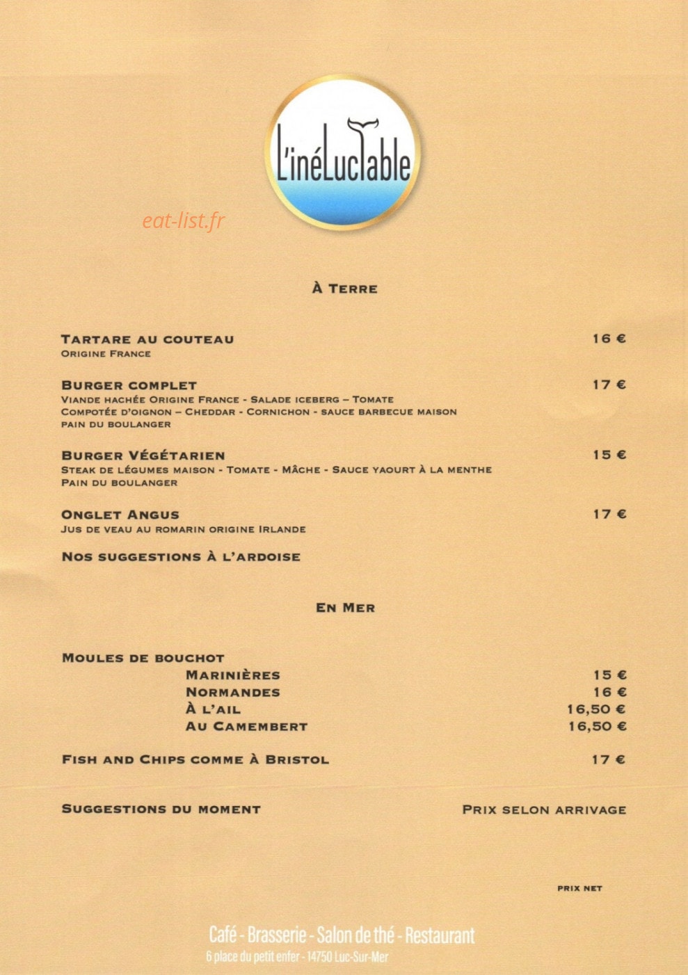 L'inéLucTable — carte page 5