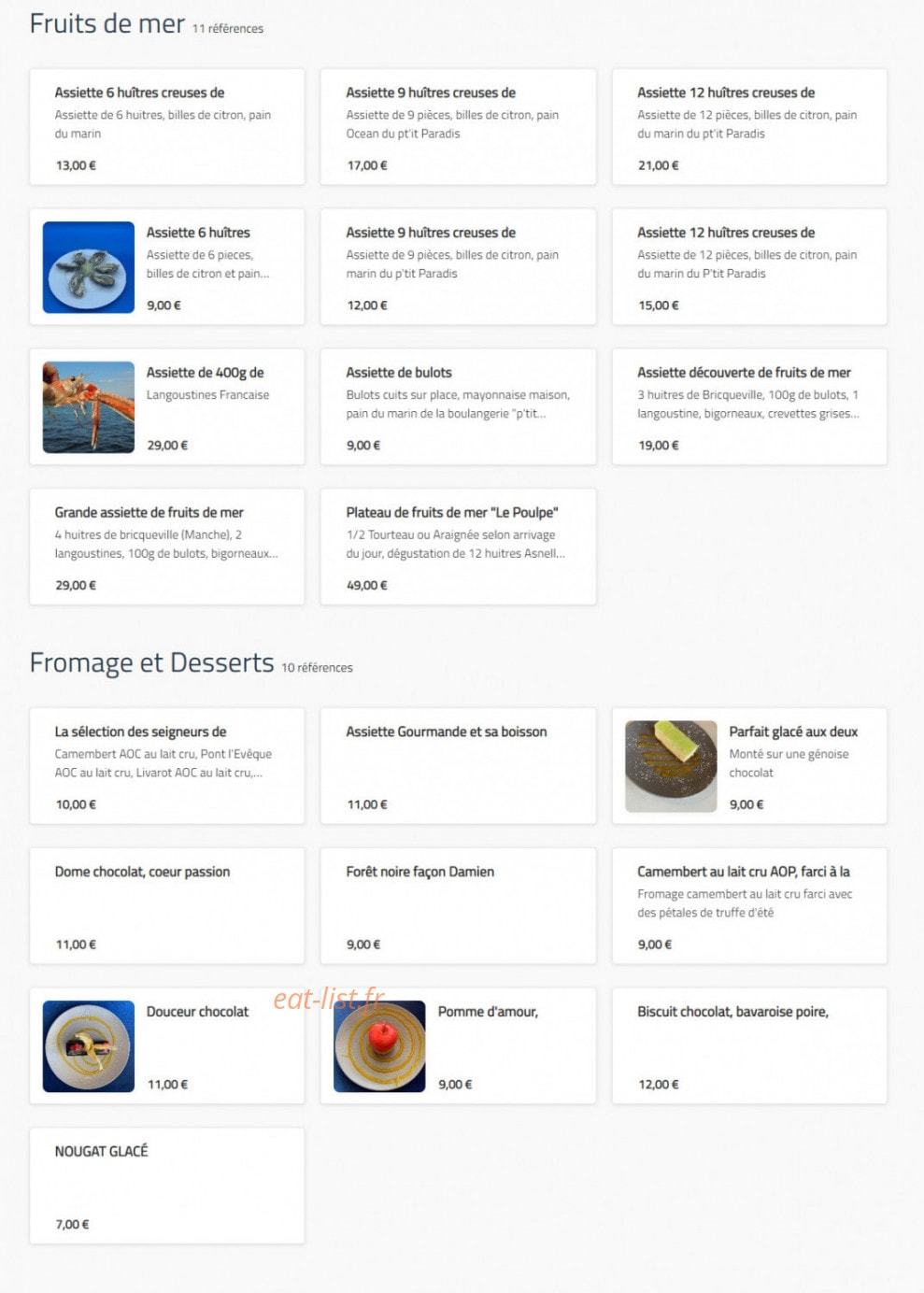 Le Poulpe — carte page 2