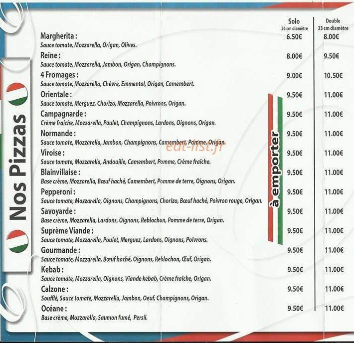 Le Carminute — carte page 2