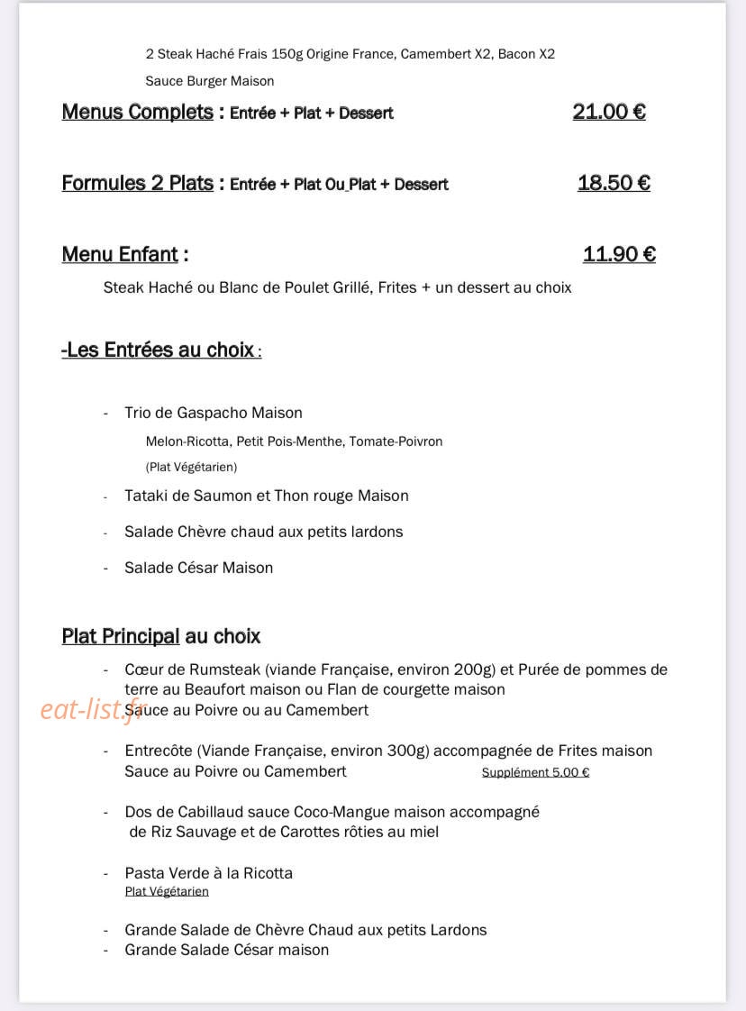 Bacchus et Marmitons — carte page 3
