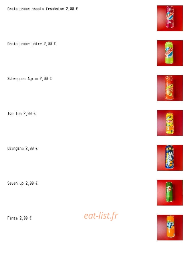 Fuji Sushi — carte page 19