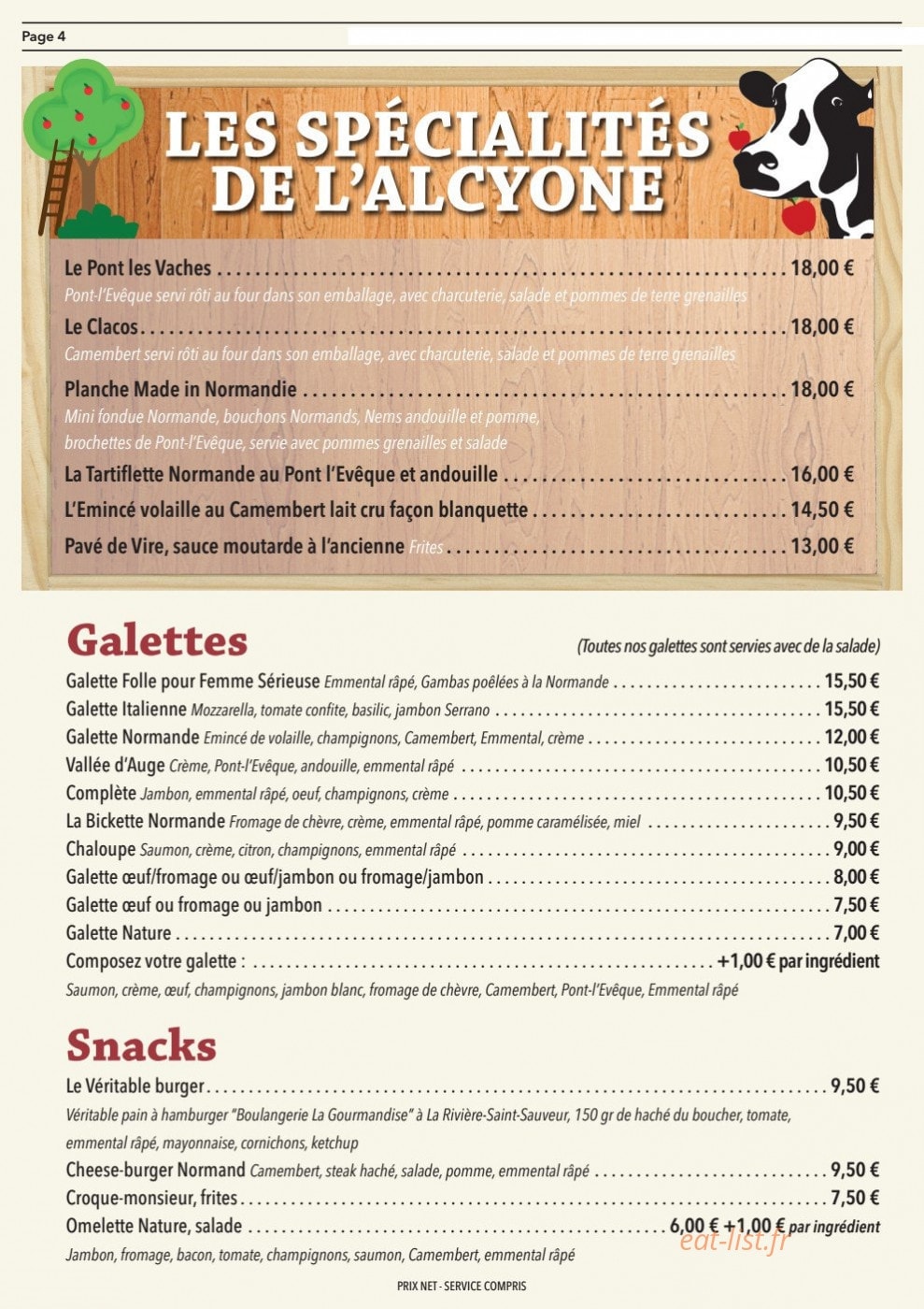 L' Alcyone — carte page 4