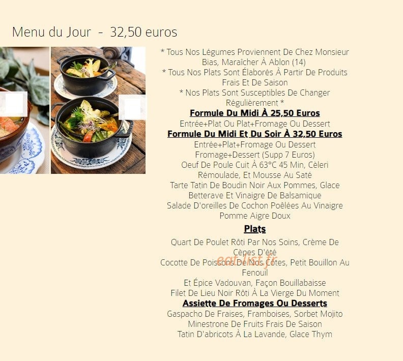 L'Endroit — carte page 1