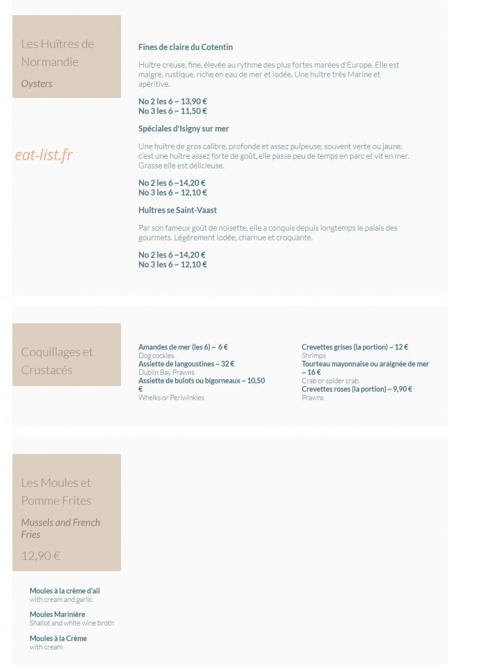 La Grenouille — carte page 6