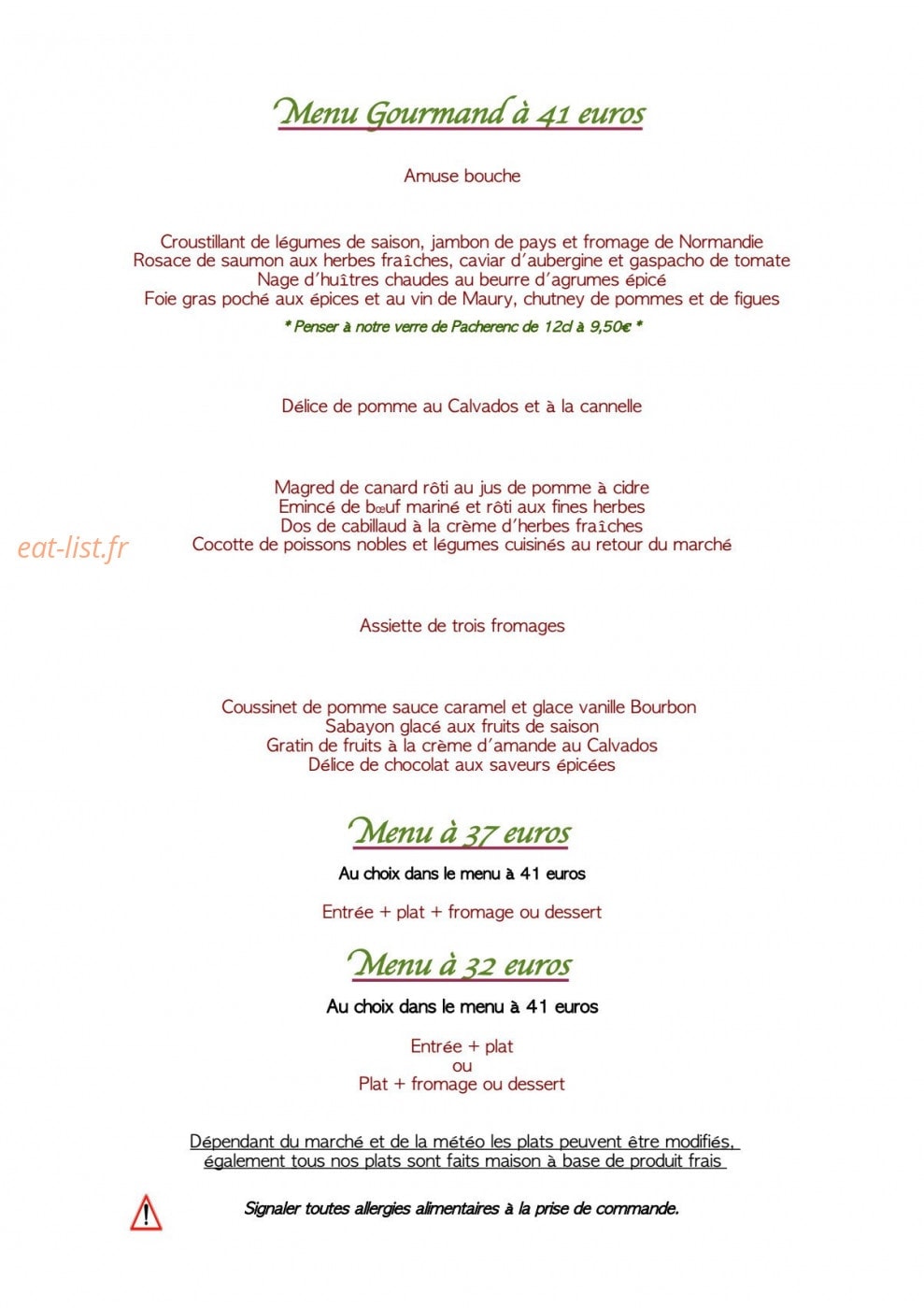 La Tortue — carte page 2