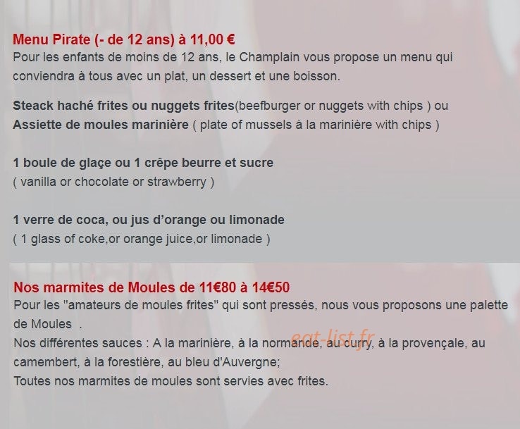 Le Champlain — carte page 4