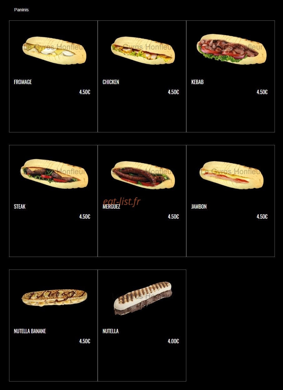 Le Gyros — carte page 7