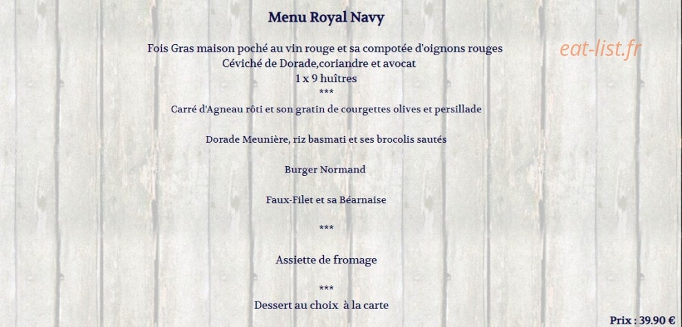 Le Petit Vasouillard — carte page 2