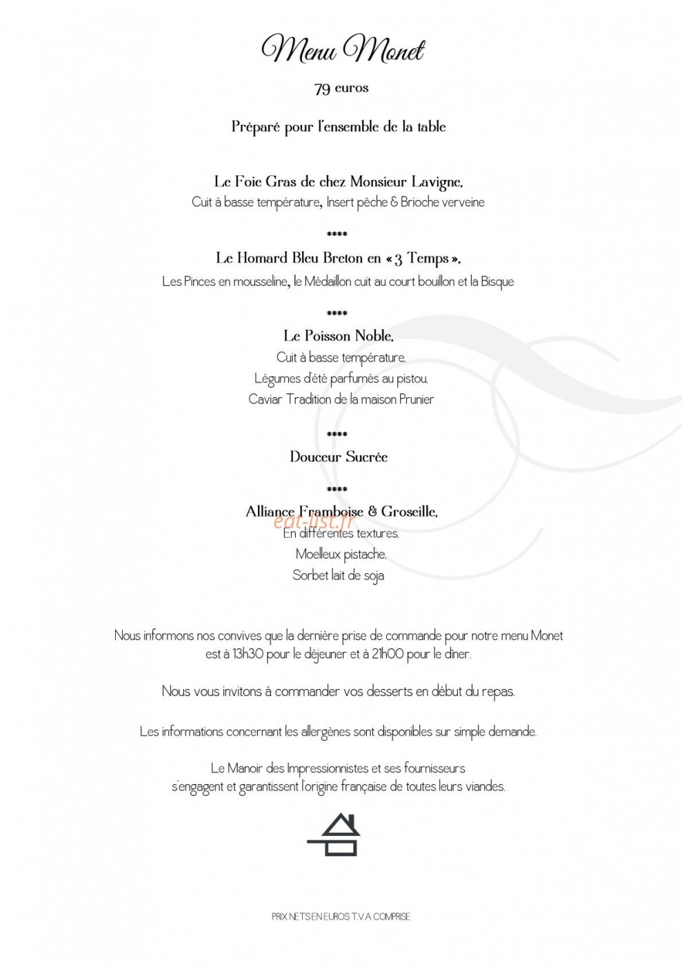 Manoir Impressionnistes — carte page 4