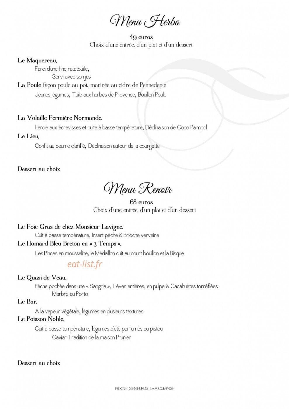 Manoir Impressionnistes — carte page 3