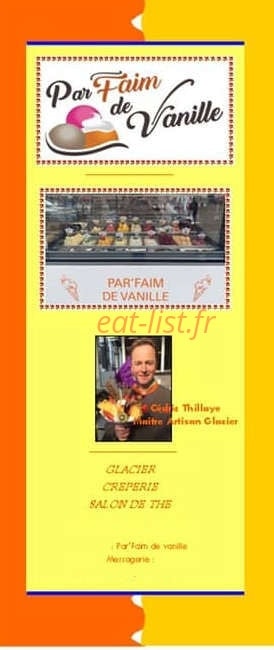 Par’faim de vanille — carte page 1