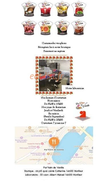Par’faim de vanille — carte page 5