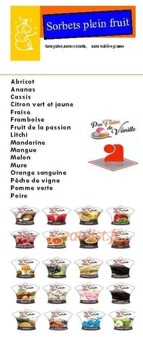 Par’faim de vanille — carte page 3