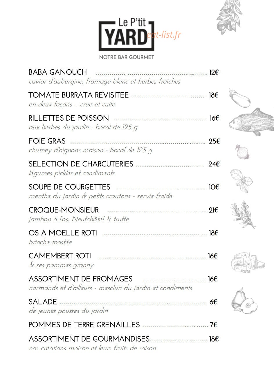 Le Capucine — carte page 4